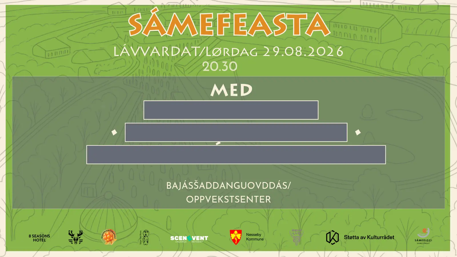 SÁMEFEASTA - VUONNAMÁRKANAT - LØRDAGS KONSERT