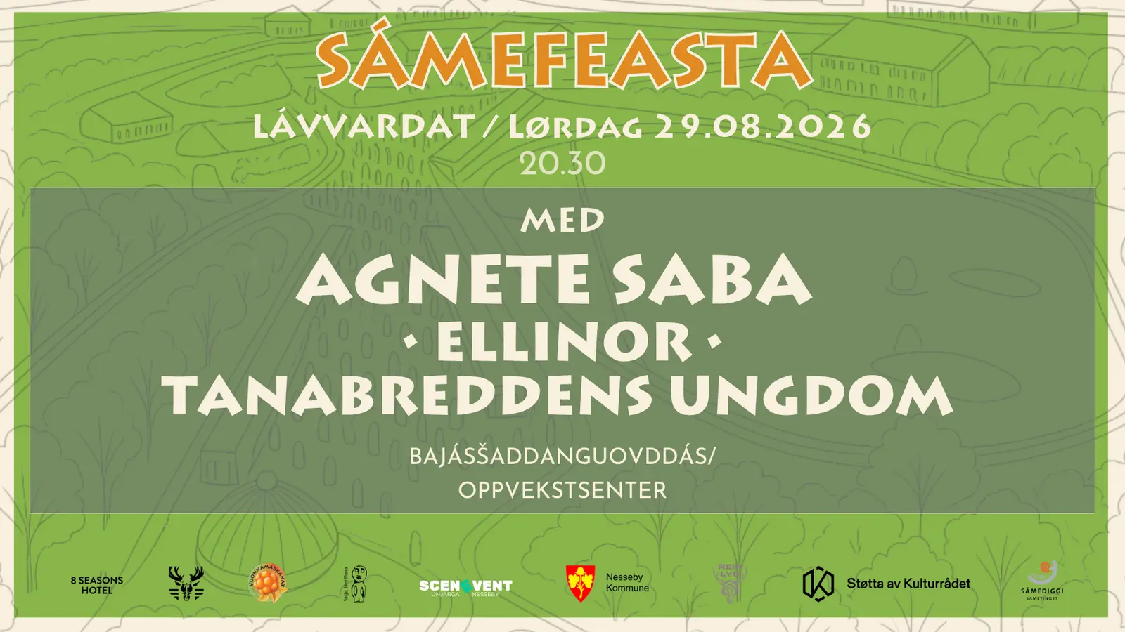 SÁMEFEASTA - VUONNAMÁRKANAT - LØRDAGS KONSERT