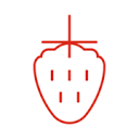 Jordbærpikene Nerstranda logo